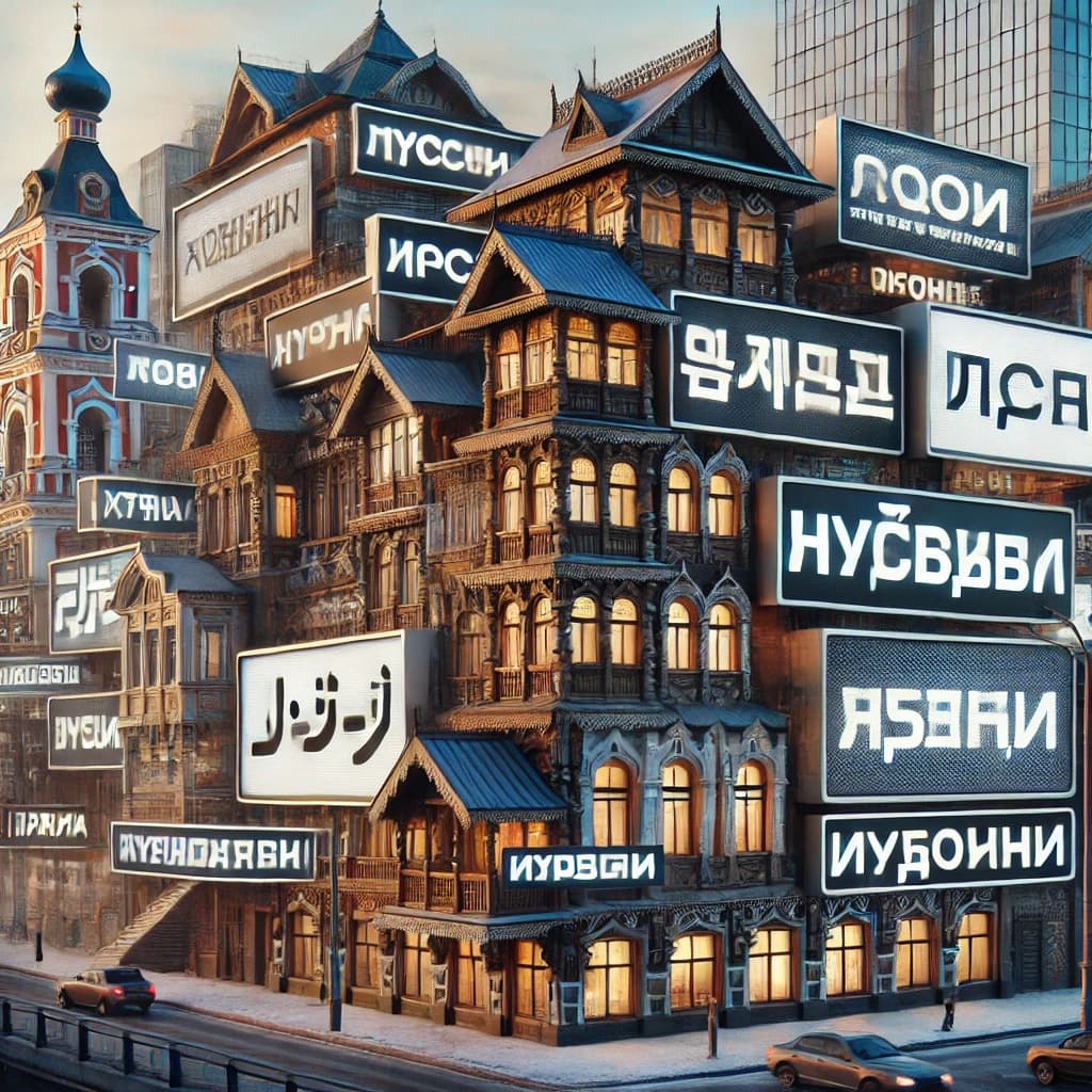 Современный городской пейзаж